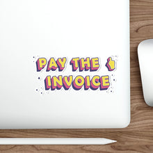 Load image into Gallery viewer, PAY THE F*CKING FINGER INVOICE STICKER
